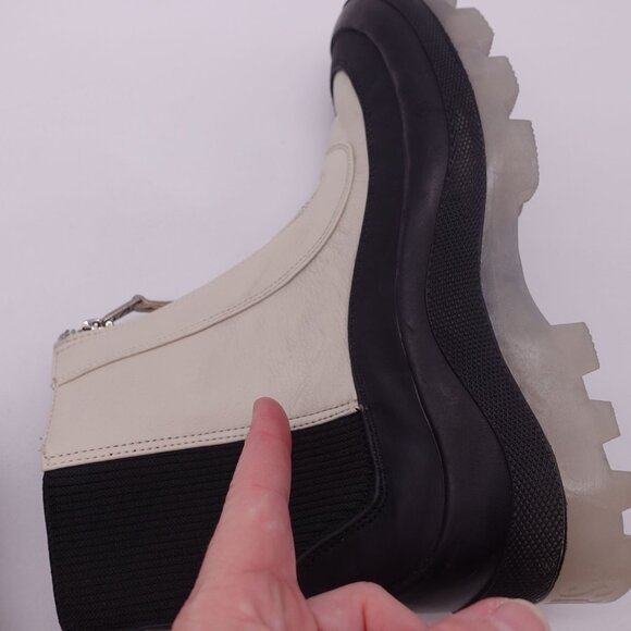 Circus NY by Sam Edelman Women's Bethanie Lug Sole Rain Booties Zip Front Size 7 - Picture 7 of 11